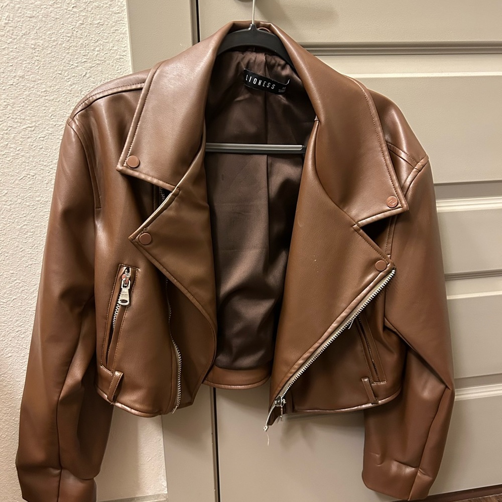 Lioness Staten Island Leather Jacket